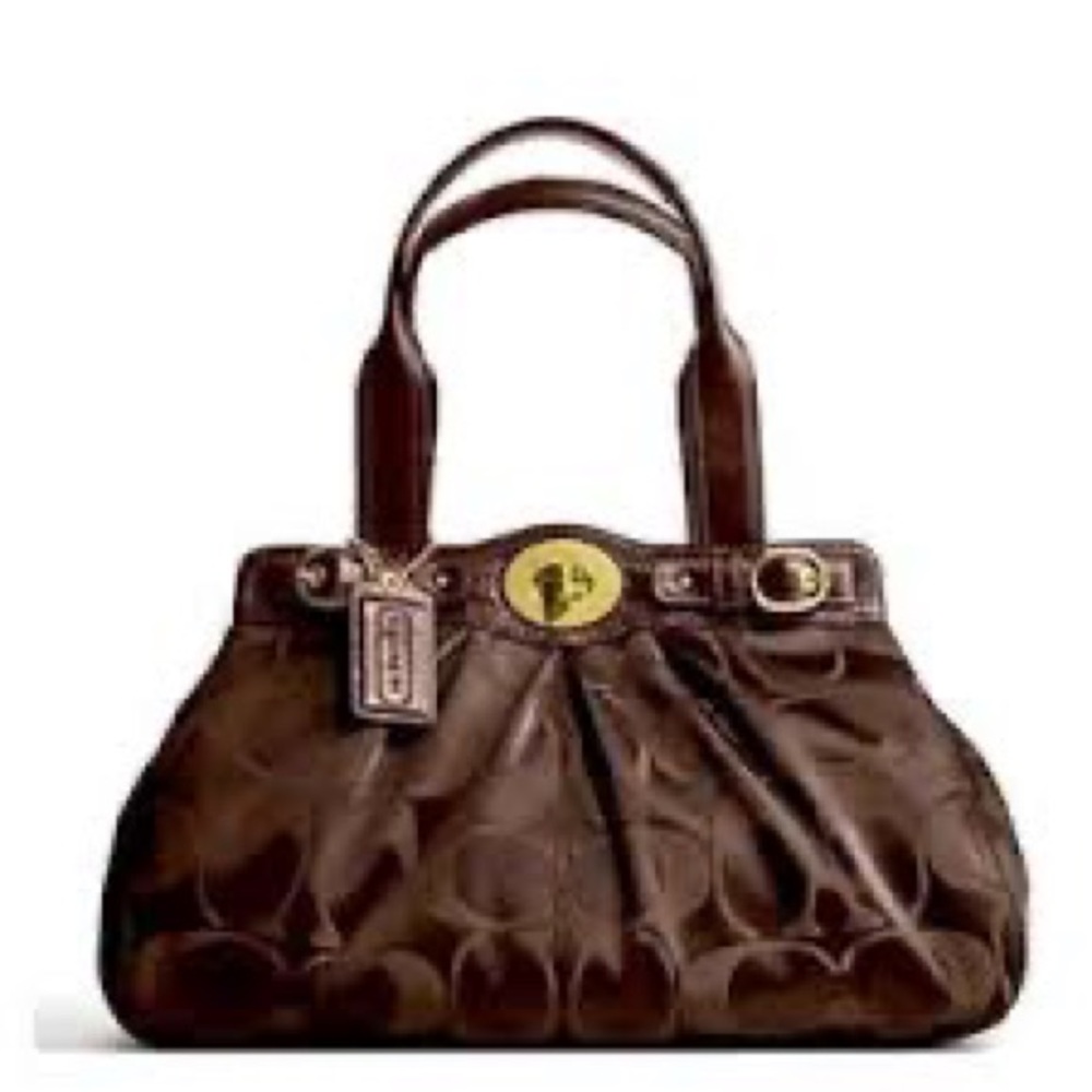 Coach vintage brown shoulder bag new!